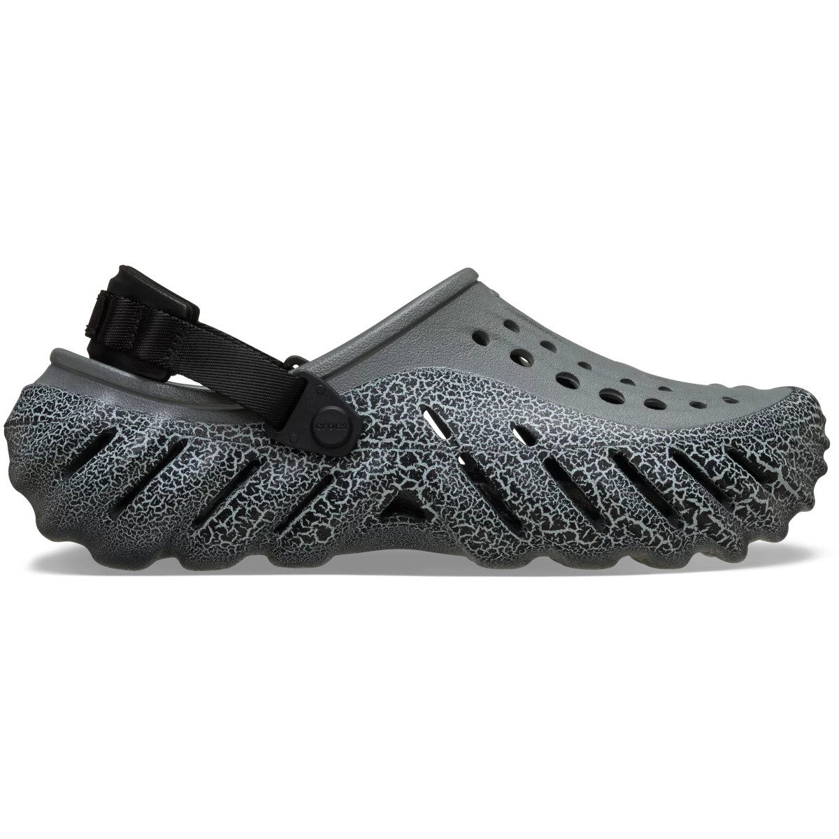 Saboti Crocs Echo Crackle Clog Gri - Slate Grey - imagine 7